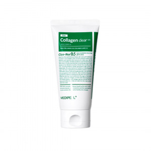 MEDIPEEL Green Cica Collagen Clear 2.0 Успокаивающая очищающая гель-пенка (300ml)