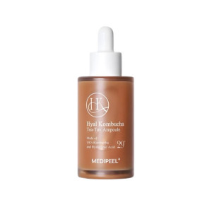 MEDIPEEL Hyal Kombucha Tea-Tox Ampoule Сыворотка с 70% комбучи и липосомальными керамидами (50ml)