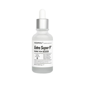 MEDIPEEL Extra Super 9 Pore Tox Ampoule Себорегулирующая сыворотка для сужения пор (30ml)
