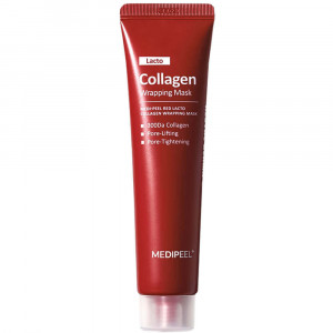 MEDIPEEL Red Lacto Collagen Wrapping Mask Лифтинг маска-пленка с гидролизованным коллагеном (70ml)